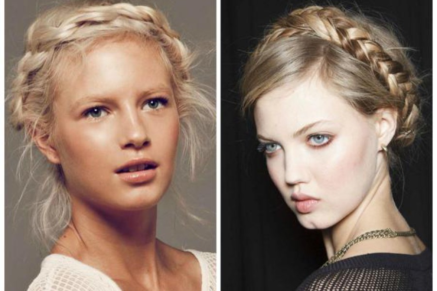 Corona di treccia per capelli: ecco il tutorial